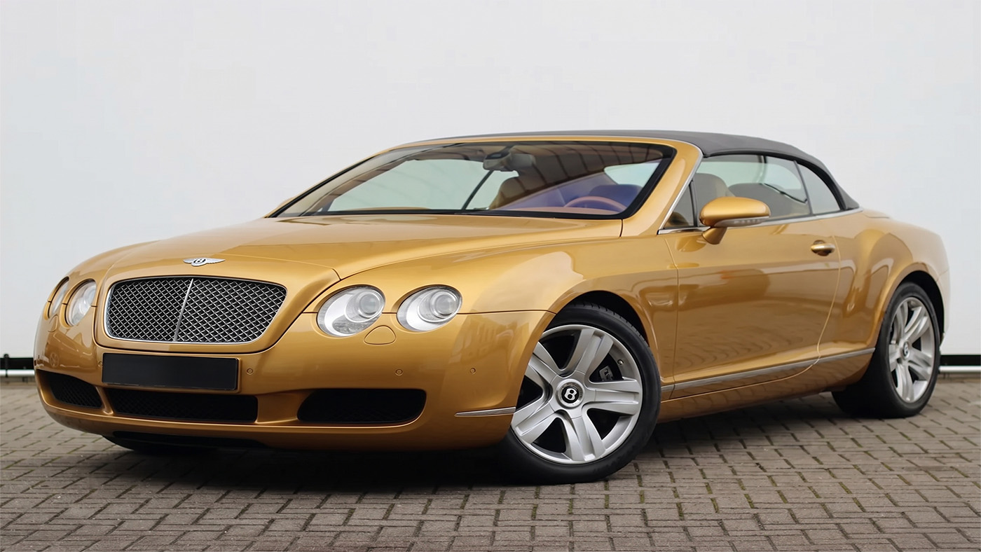 Bentley Continental GTC Oro